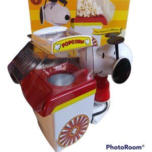 Kitchen Vtg Peanuts Snoopy Popcorn Push Cart Air Popper Charlie Brown Waffle Maker Nos Poshmark